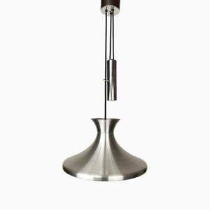 German Mid-Century Modern Rise and Fall Pendant Lamp from Erco, 1960s