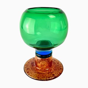 Kunstglas Kelch von Kaj Franck für Pokaali, Finnland, 1970er