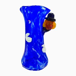 Murano Glass Clown Vase, 1970s