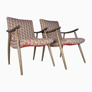 Mid-Century Bobi Armchair from Meblo, Former Yugoslavia, 1960s, Set of 2