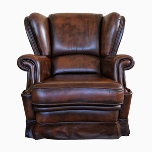 Chesterfield Armchair in Leather