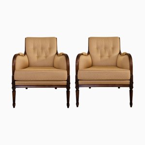 French Chippendale Armchair in Walnut