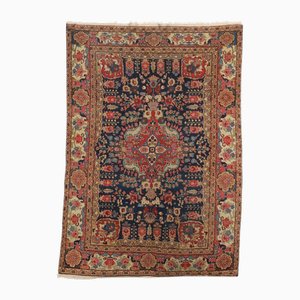 Antiker Bidjar Teppich aus Baumwolle und Wolle