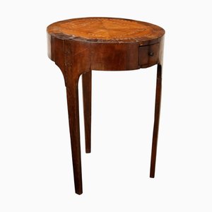 Table Empire Antique en Peuplier, Merisier, Erable et Noyer