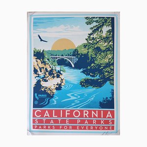 Shepard Fairey (Obey Giant), Parks for Everyone, 2022, Screenprint