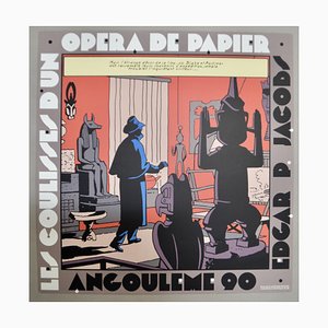 Edgard P. Jacobs, Blake and Mortimer: Behind the Scenes of a Paper Opera, Silkscreen