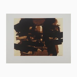 Pierre Soulages, After a Painting II de 1960, Fotograbado