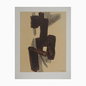 Pierre Soulages, D'après un Tableau II de 1950, Photogravure