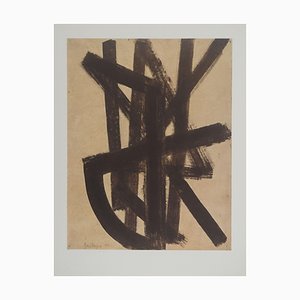 Pierre Soulages, After a Painting II from 1948, Photogravure