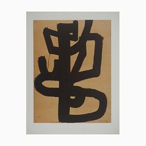 Pierre Soulages, Nach einem Gemälde von 1947, Tiefdruck