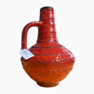 Vase Fat Lava 1007 par Heinz Siery pour Carsten Keramik