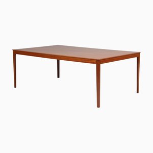 Ole Wanscher zugeschriebener Mahagoni Couchtisch für AJ Iversen, 1960er