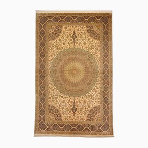 Middle Eastern Kashmir Silk Rug