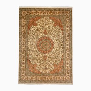 Middle Eastern Kashmir Silk Rug