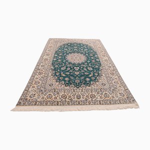 Middle Eastern Nain Rug in Green