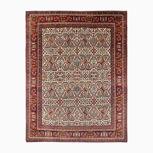 Antiker orientalischer handgeknüpfter Isfahan Teppich aus Seide