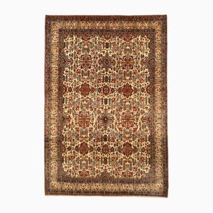 Middle Eastern Hand-Knotted Qom Rug