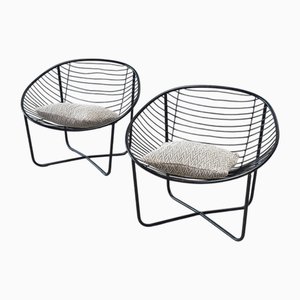 Sillones de Jean Louis Bonnant, años 50. Juego de 2