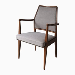 Hadar Schmidt Teak Sessel Schweden 1950er