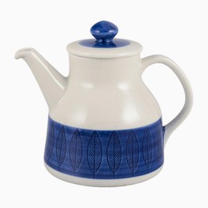 Koka Teapot in Stoneware by Hertha Bengtson for Rörstrand, 1960s