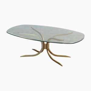 Vintage Swedish Hollywood Regency Coffee Table, 1960s