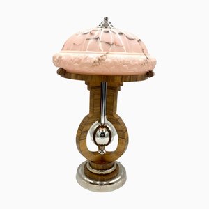 Art Deco Tischlampe, 1950er