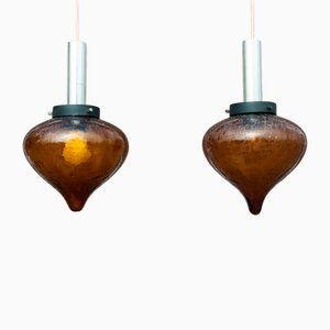 Hanging Lamps, Poland, 1960s, Set of 2
