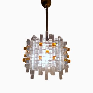 Chandelier by Albano Poli for Poliarte, Italy, 1960s
