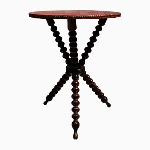 Victorian Bobbin Turned Beech Gypsy Table, 1880