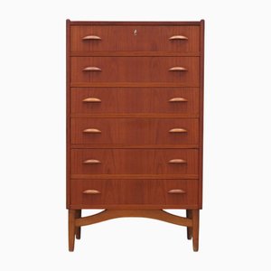 Dänische Kommode aus Teak, 1970er