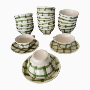Vichy Bowl Set in Moulin Des Loups Style, Set of 20