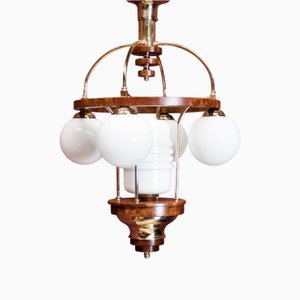 Art Deco Chandelier, Poland, 1940s