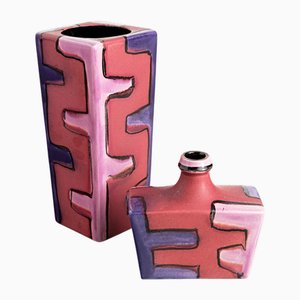 Vases from Carstens Tonnieshoff, 1980, Set of 2