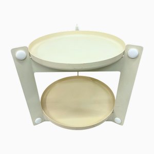 Mesa auxiliar vintage de Luigi Massoni para Guzzini, años 70