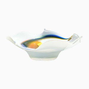Verre Milky avec Reflets Arc-en-ciel, 1980
