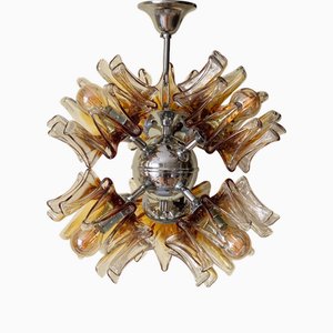 Lampada Sputnik vintage di Mazzega, anni '70