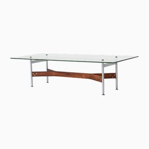 Vintage Coffee Table in Rosewood by Rudolf Glatzel for Fristho, 1962