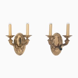 Lampade da parete della metà del XX secolo, anni '50, set di 2