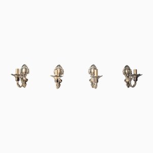 Wall Lamps, Northern Europe, 1930, Set of 4