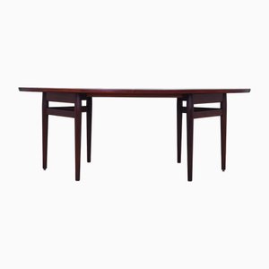 Danish Oval Rosewood Table by Arne Vodder for Sibast, 1950s
