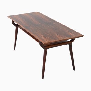 Sculptural Coffee Table in Rosewood by Gunni Omann for Omann Jun, 1960