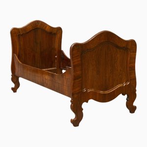 Antikes Bett im Biedermeier-Stil, 1700er