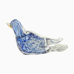 Kleiner Italienischer Glasvogel, Murano, 1970er