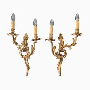 Bronze Sconces, 1930s, Set of 2