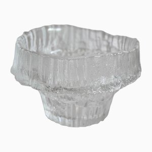 Finnische Stellaria Schale aus Kunstglas von Tapio Wirkkala für Iittala, 1979