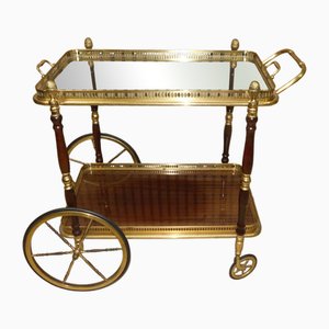 Hollywood Regency Servierwagen, 1960er