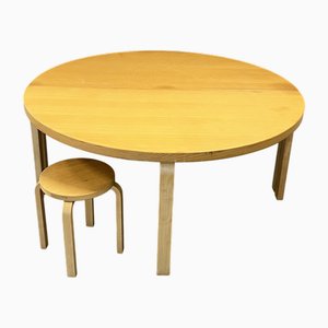 Vintage Dining Table Model 96 by Alvar Aalto for Artek
