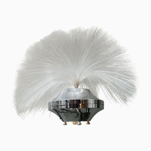 Lampe Vintage en Fibre de Verre, 1970s