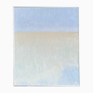 Rudi Polder, Luminist Composition in Pastel Tones, 1980s, Oil on Canvas