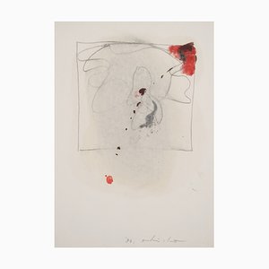 Ouhi Cha, Untitled, 1988, Mixed Media Drawing